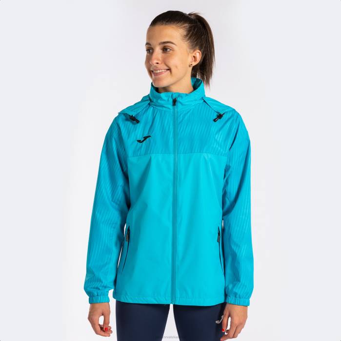 hr Joma kišna jakna montreal fluorescentno tirkizno 6FVN2283 žene