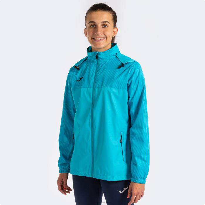 hr Joma kišna jakna montreal fluorescentno tirkizno 6FVN2283 žene