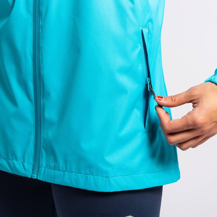 hr Joma kišna jakna montreal fluorescentno tirkizno 6FVN2283 žene
