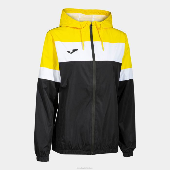 hr Joma kišna jakna posada iv crno žuto bijelo 6FVN2310 žene