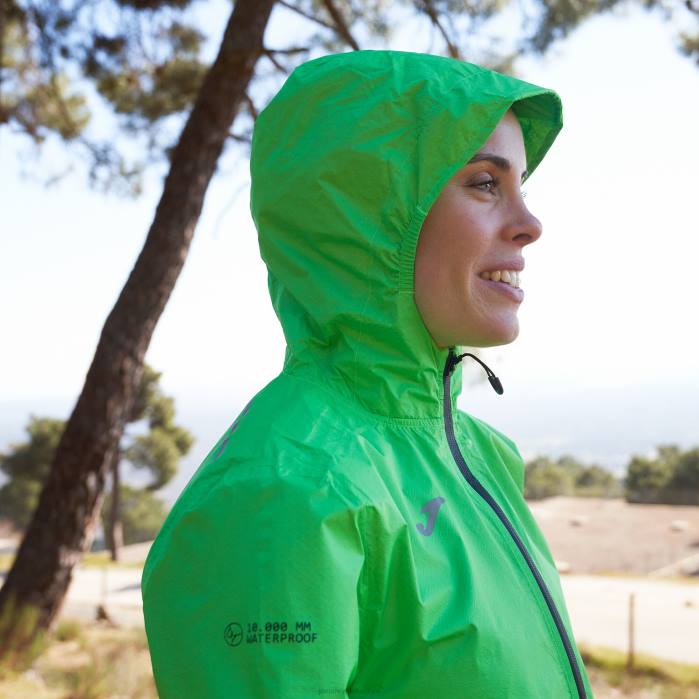 hr Joma kišna jakna r-trail priroda fluorescentno zelena 6FVN1914 žene