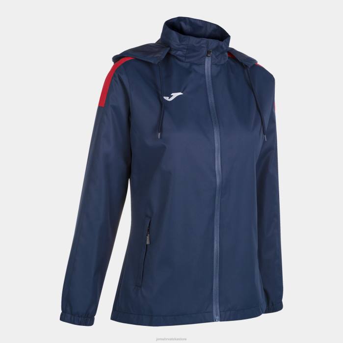hr Joma kišna jakna trivor tamnoplava crvena 6FVN4006 žene