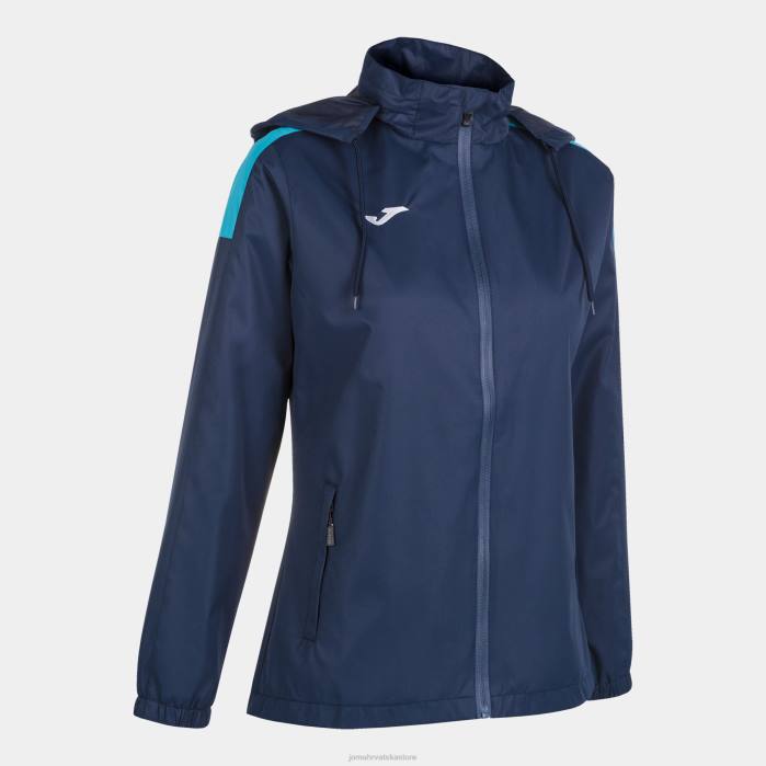hr Joma kišna jakna trivor tamnoplava fluorescentna tirkizna 6FVN3896 žene