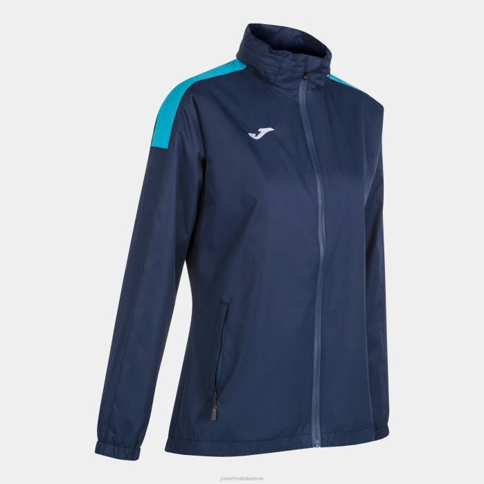 hr Joma kišna jakna trivor tamnoplava fluorescentna tirkizna 6FVN3896 žene