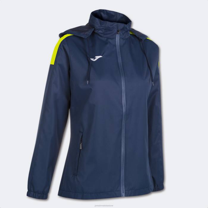 hr Joma kišna jakna trivor tamnoplava fluorescentno žuta 6FVN1702 žene