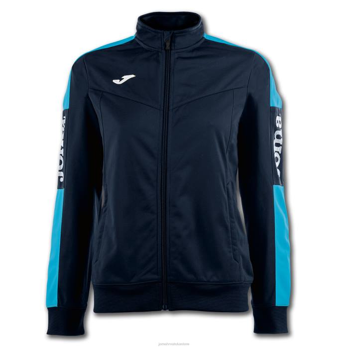 hr Joma prvenstvo u jakni iv tamnoplava fluorescentna tirkizna 6FVN3791 žene