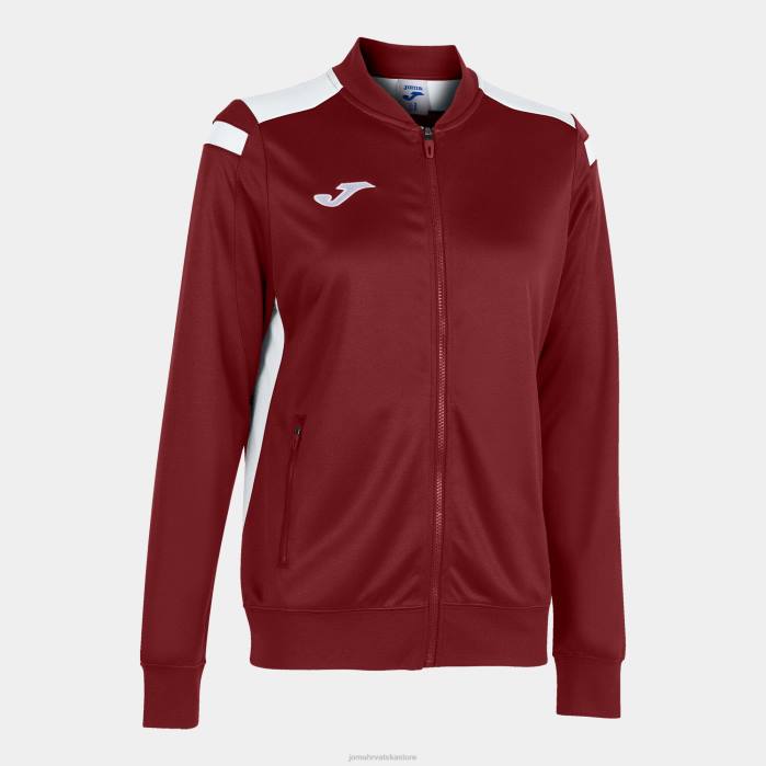 hr Joma prvenstvo u jakni vi bordo bijela 6FVN2341 žene