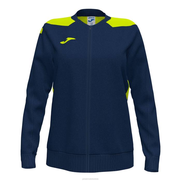 hr Joma prvenstvo u jakni vi tamnoplava fluorescentno žuta 6FVN1900 žene