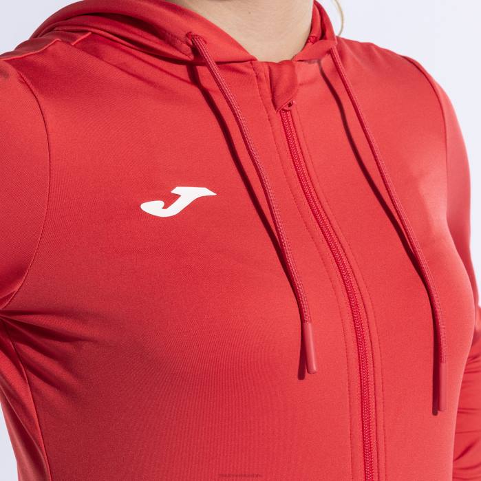 hr Joma skulptura jakne s kapuljačom ii Crvena 6FVN1744 žene