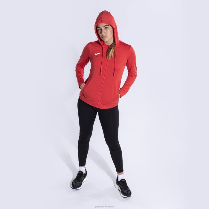 hr Joma skulptura jakne s kapuljačom ii Crvena 6FVN1744 žene