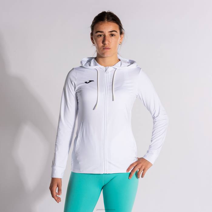 hr Joma skulptura jakne s kapuljačom ii bijela 6FVN2225 žene