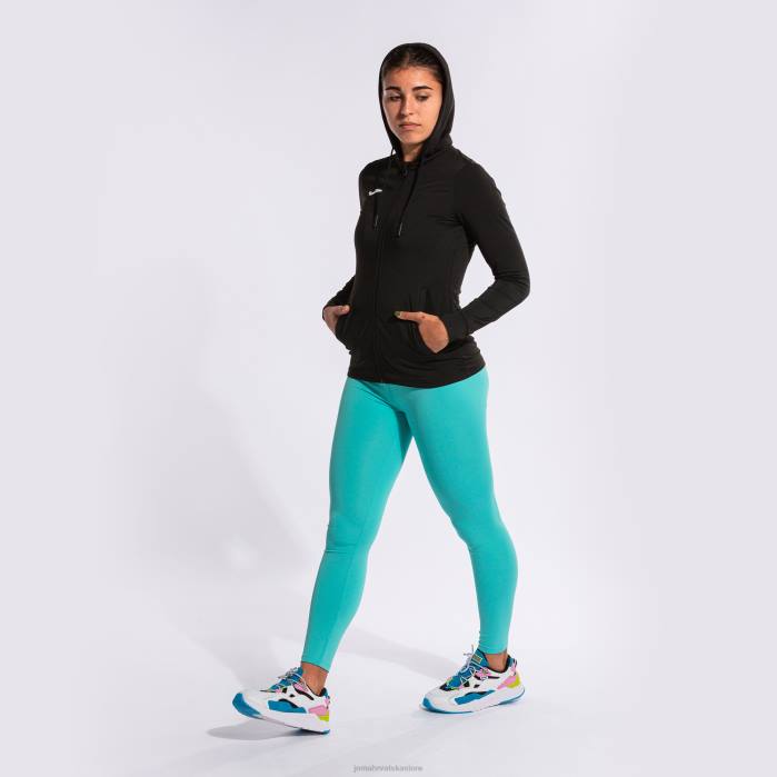 hr Joma skulptura jakne s kapuljačom ii crno 6FVN3942 žene