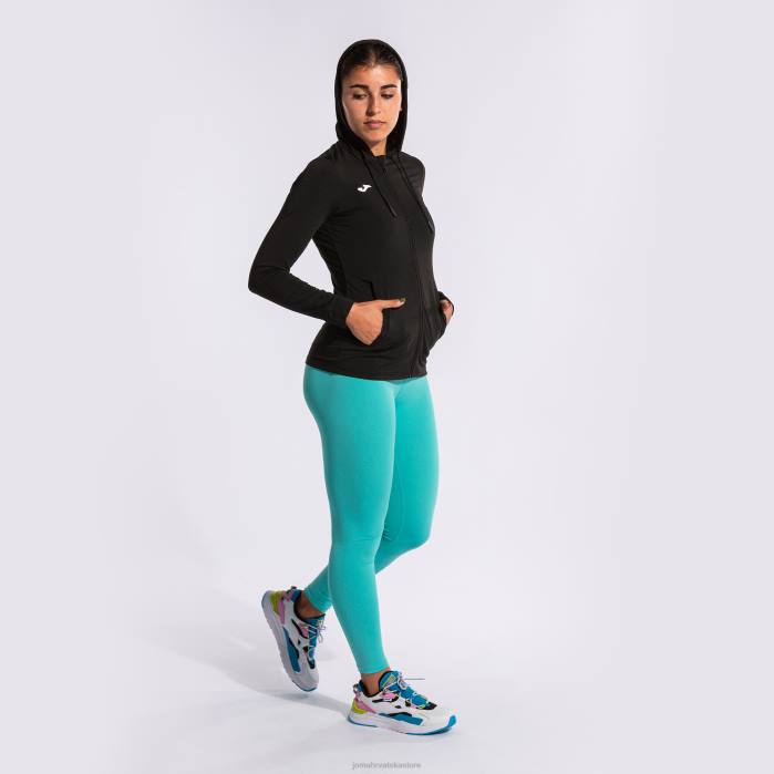 hr Joma skulptura jakne s kapuljačom ii crno 6FVN3942 žene
