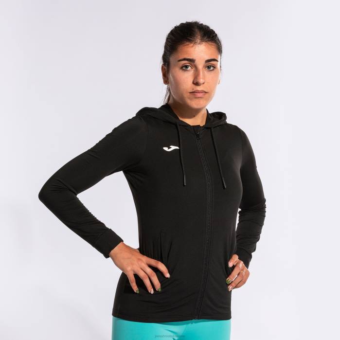 hr Joma skulptura jakne s kapuljačom ii crno 6FVN3942 žene