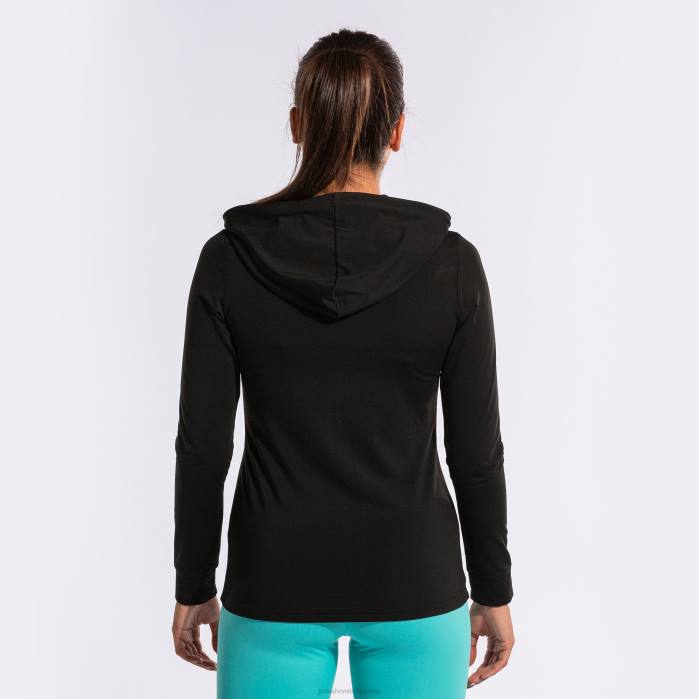 hr Joma skulptura jakne s kapuljačom ii crno 6FVN3942 žene