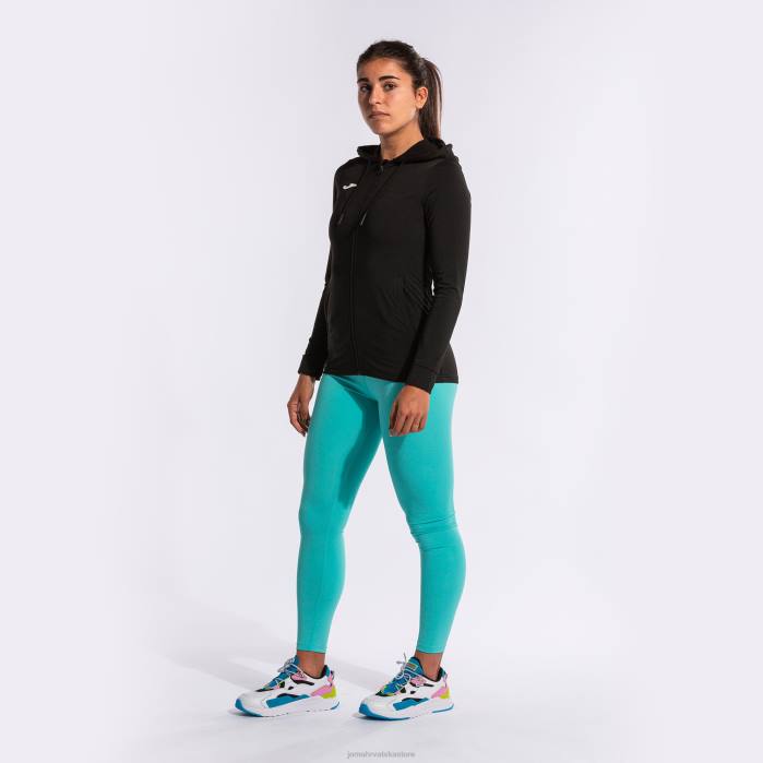 hr Joma skulptura jakne s kapuljačom ii crno 6FVN3942 žene