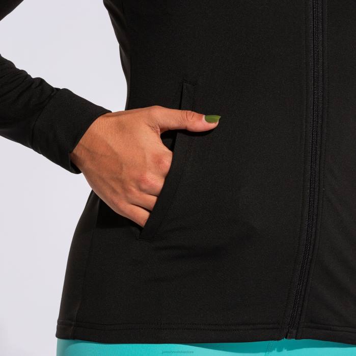 hr Joma skulptura jakne s kapuljačom ii crno 6FVN3942 žene