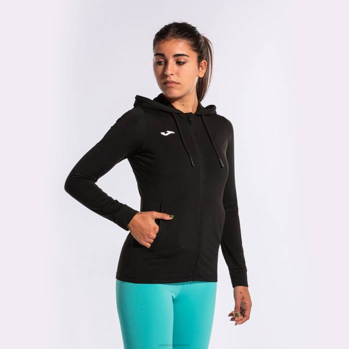 hr Joma skulptura jakne s kapuljačom ii crno 6FVN3942 žene