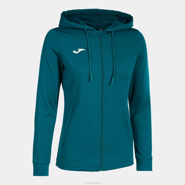 hr Joma skulptura jakne s kapuljačom ii zelena 6FVN3943 žene