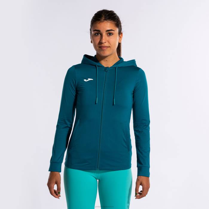 hr Joma skulptura jakne s kapuljačom ii zelena 6FVN3943 žene