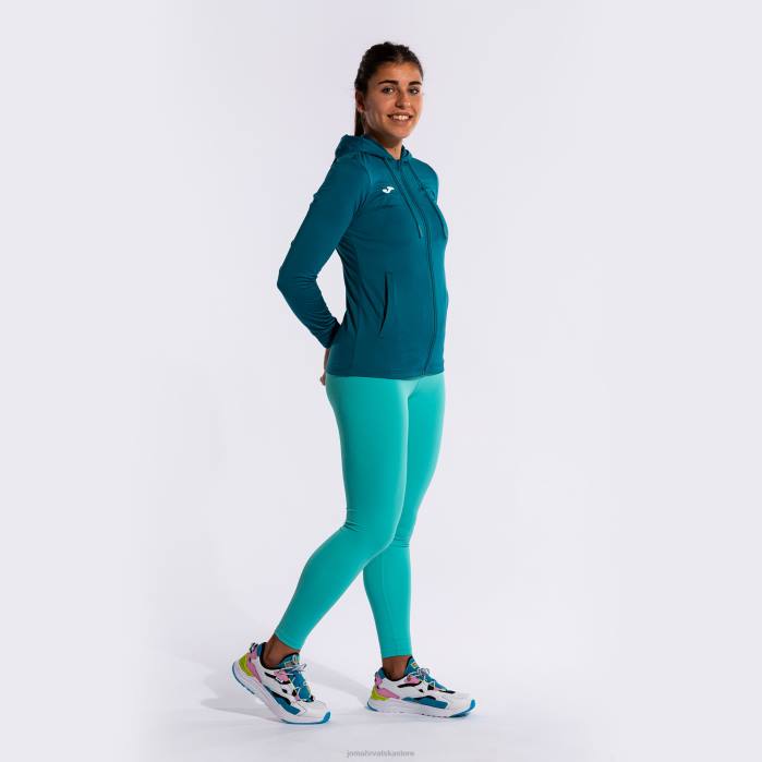 hr Joma skulptura jakne s kapuljačom ii zelena 6FVN3943 žene
