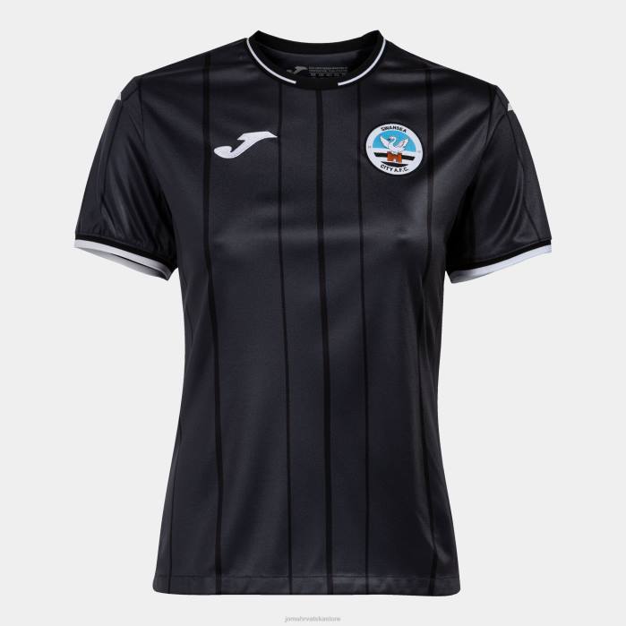 hr Joma košulja kratki rukav 3. uniforma swansea 22/23 tamno sivo 6FVN3914 žene