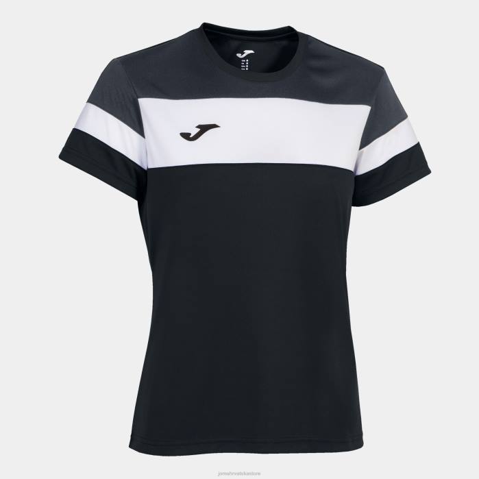 hr Joma košulja kratkih rukava crew iv crna tamno siva bijela 6FVN2056 žene