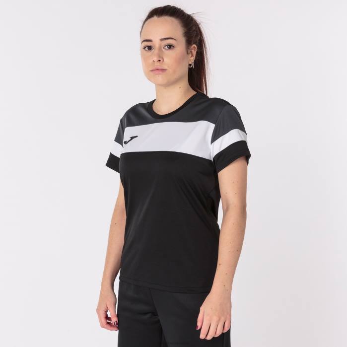 hr Joma košulja kratkih rukava crew iv crna tamno siva bijela 6FVN2056 žene