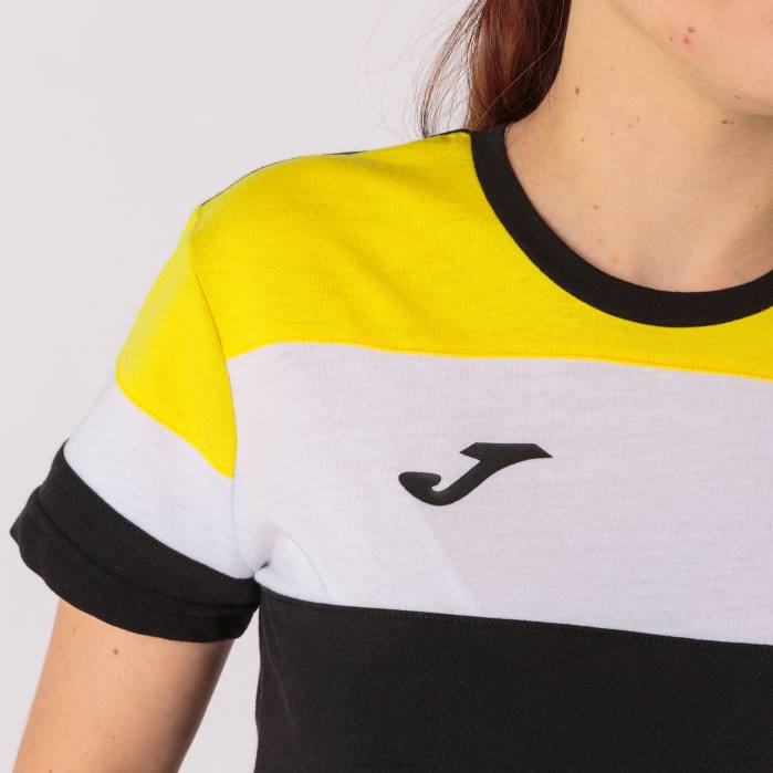 hr Joma košulja kratkih rukava crew iv crno žuto bijelo 6FVN1850 žene