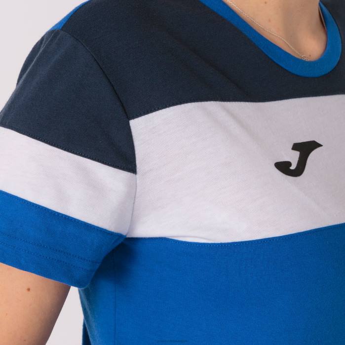 hr Joma košulja kratkih rukava crew iv kraljevsko plava tamnoplava bijela 6FVN3784 žene