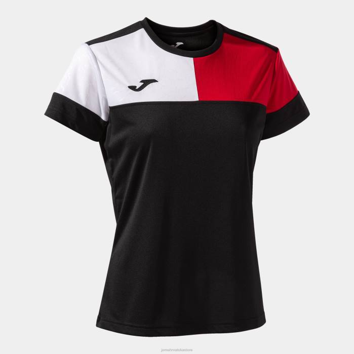 hr Joma košulja kratkih rukava crew v crno crveno bijelo 6FVN1595 žene