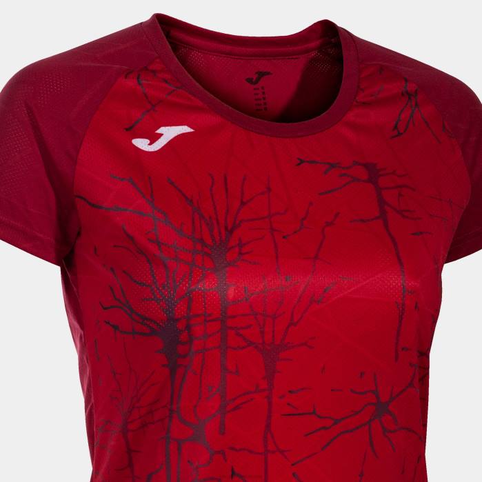 hr Joma košulja kratkih rukava elite ix Crvena 6FVN3861 žene