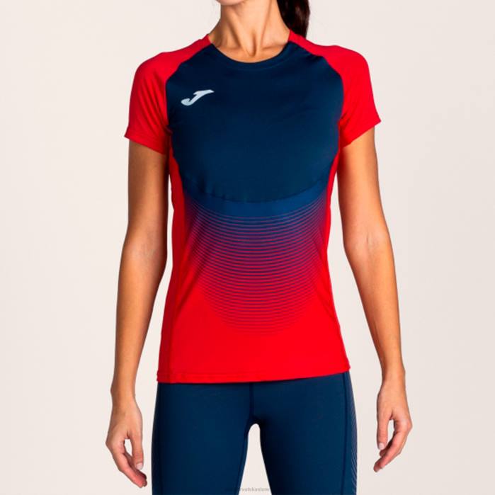 hr Joma košulja kratkih rukava elite vi crvena tamnoplava 6FVN1785 žene