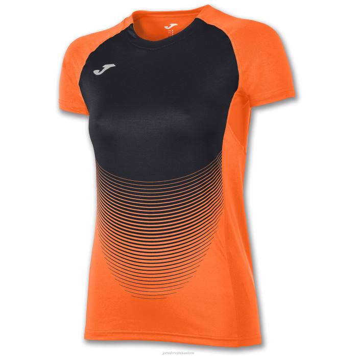 hr Joma košulja kratkih rukava elite vi narančasta crna 6FVN2349 žene