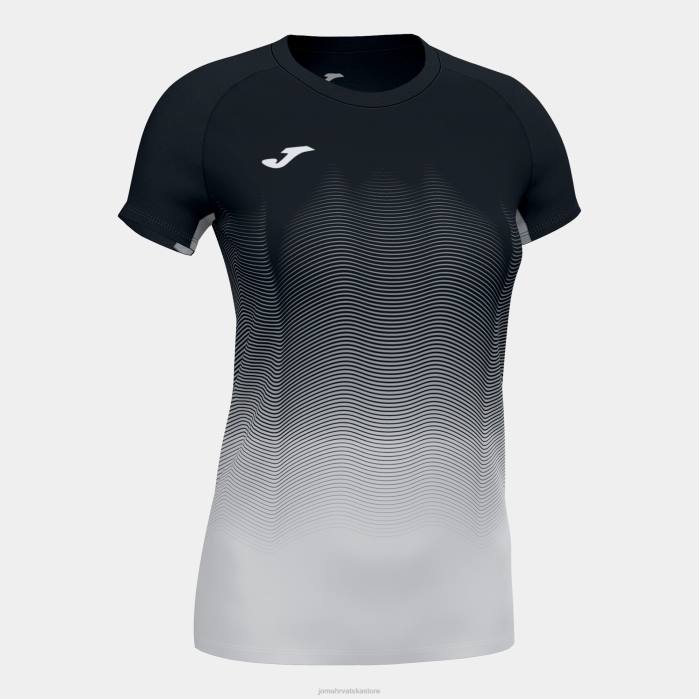 hr Joma košulja kratkih rukava elite vii crna bijela siva 6FVN3789 žene