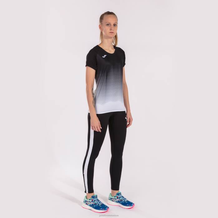 hr Joma košulja kratkih rukava elite vii crna bijela siva 6FVN3789 žene