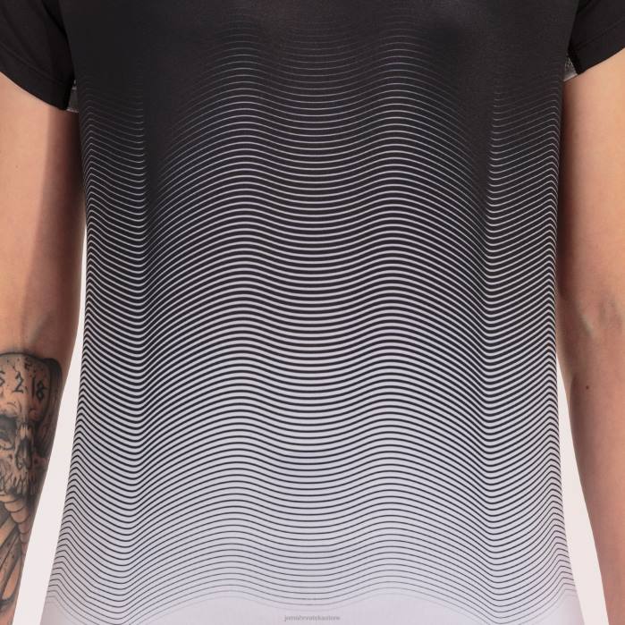 hr Joma košulja kratkih rukava elite vii crna bijela siva 6FVN3789 žene