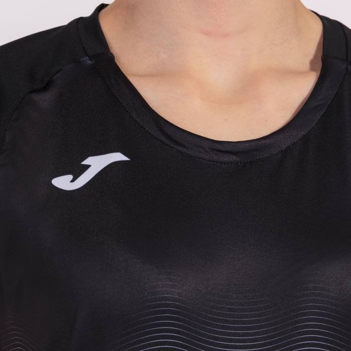 hr Joma košulja kratkih rukava elite vii crno fluorescentno ružičasto bijelo 6FVN3663 žene