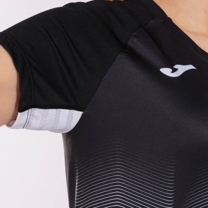 hr Joma košulja kratkih rukava elite vii crno fluorescentno ružičasto bijelo 6FVN3663 žene
