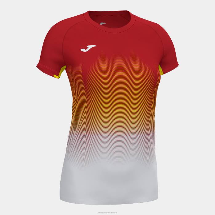 hr Joma košulja kratkih rukava elite vii crveno bijelo žuto 6FVN2355 žene