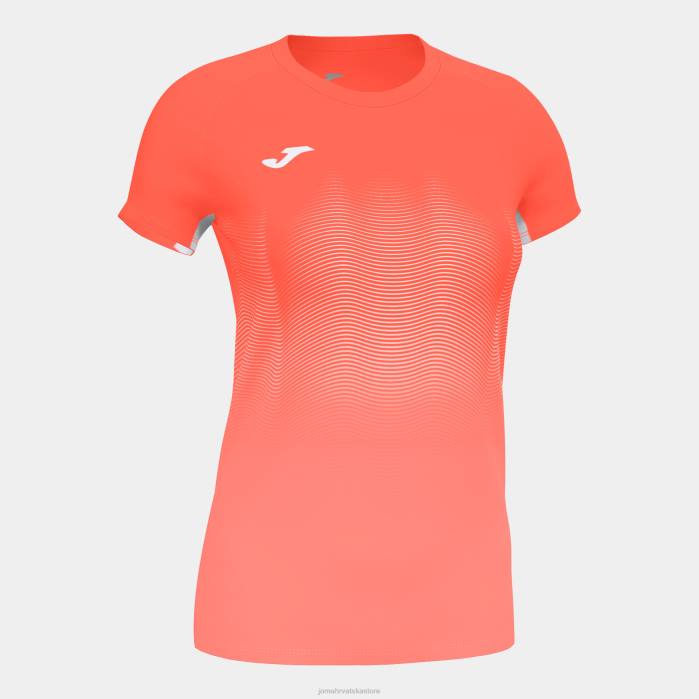 hr Joma košulja kratkih rukava elite vii fluorescentna koraljna bijela 6FVN3761 žene