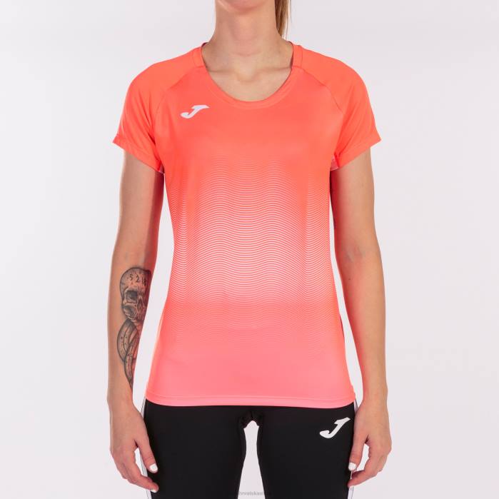 hr Joma košulja kratkih rukava elite vii fluorescentna koraljna bijela 6FVN3761 žene