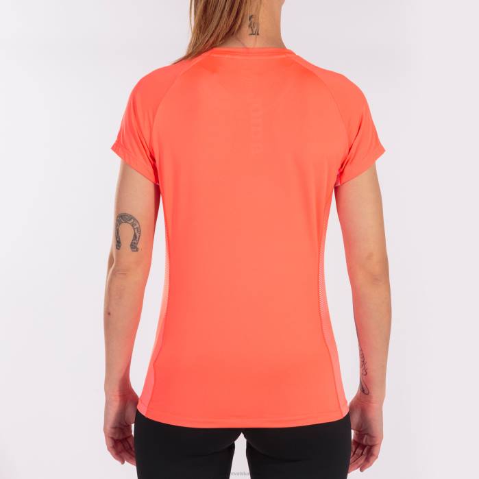 hr Joma košulja kratkih rukava elite vii fluorescentna koraljna bijela 6FVN3761 žene