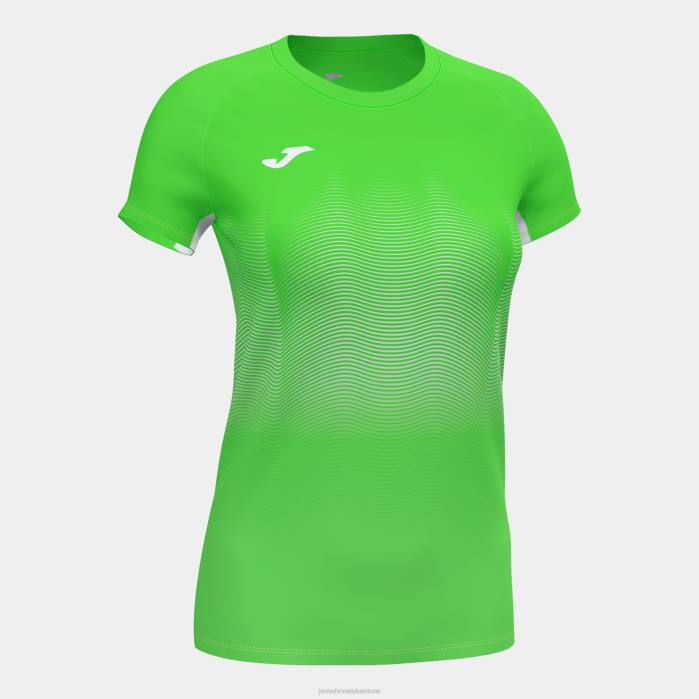 hr Joma košulja kratkih rukava elite vii fluorescentno zeleno bijela 6FVN1683 žene