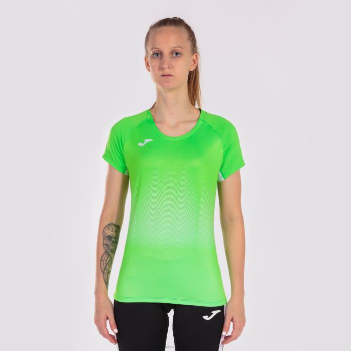 hr Joma košulja kratkih rukava elite vii fluorescentno zeleno bijela 6FVN1683 žene