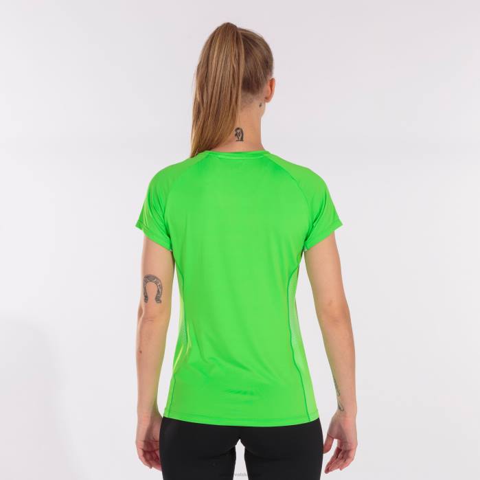 hr Joma košulja kratkih rukava elite vii fluorescentno zeleno bijela 6FVN1683 žene