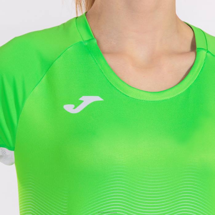 hr Joma košulja kratkih rukava elite vii fluorescentno zeleno bijela 6FVN1683 žene
