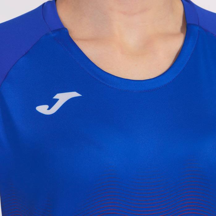 hr Joma košulja kratkih rukava elite vii kraljevsko plava bijela crvena 6FVN2599 žene