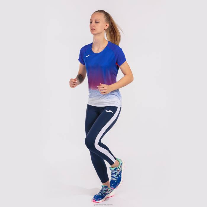 hr Joma košulja kratkih rukava elite vii kraljevsko plava bijela crvena 6FVN2599 žene