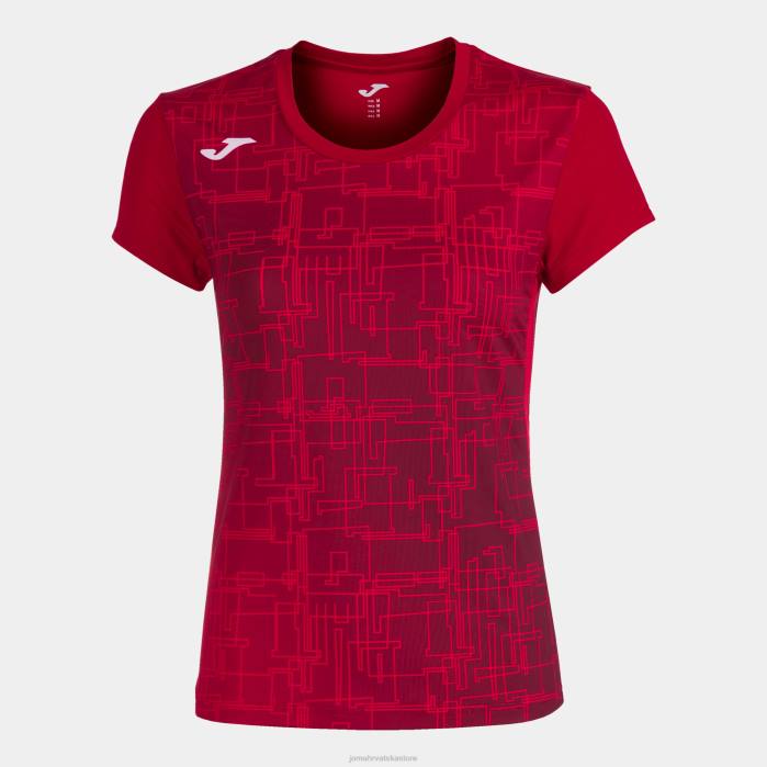 hr Joma košulja kratkih rukava elite viii Crvena 6FVN3696 žene